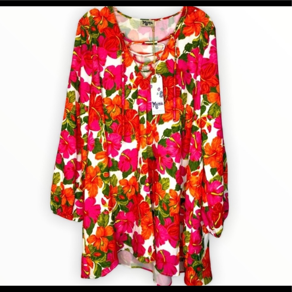 Show Me Your Mumu Lightning Bird Tunic NWT